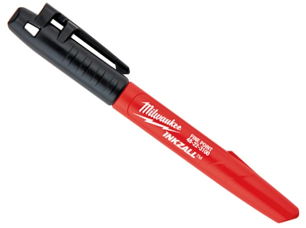 MILWAUKEE INKZALL BLACK FINE POINT MARKER 48-22-3100 